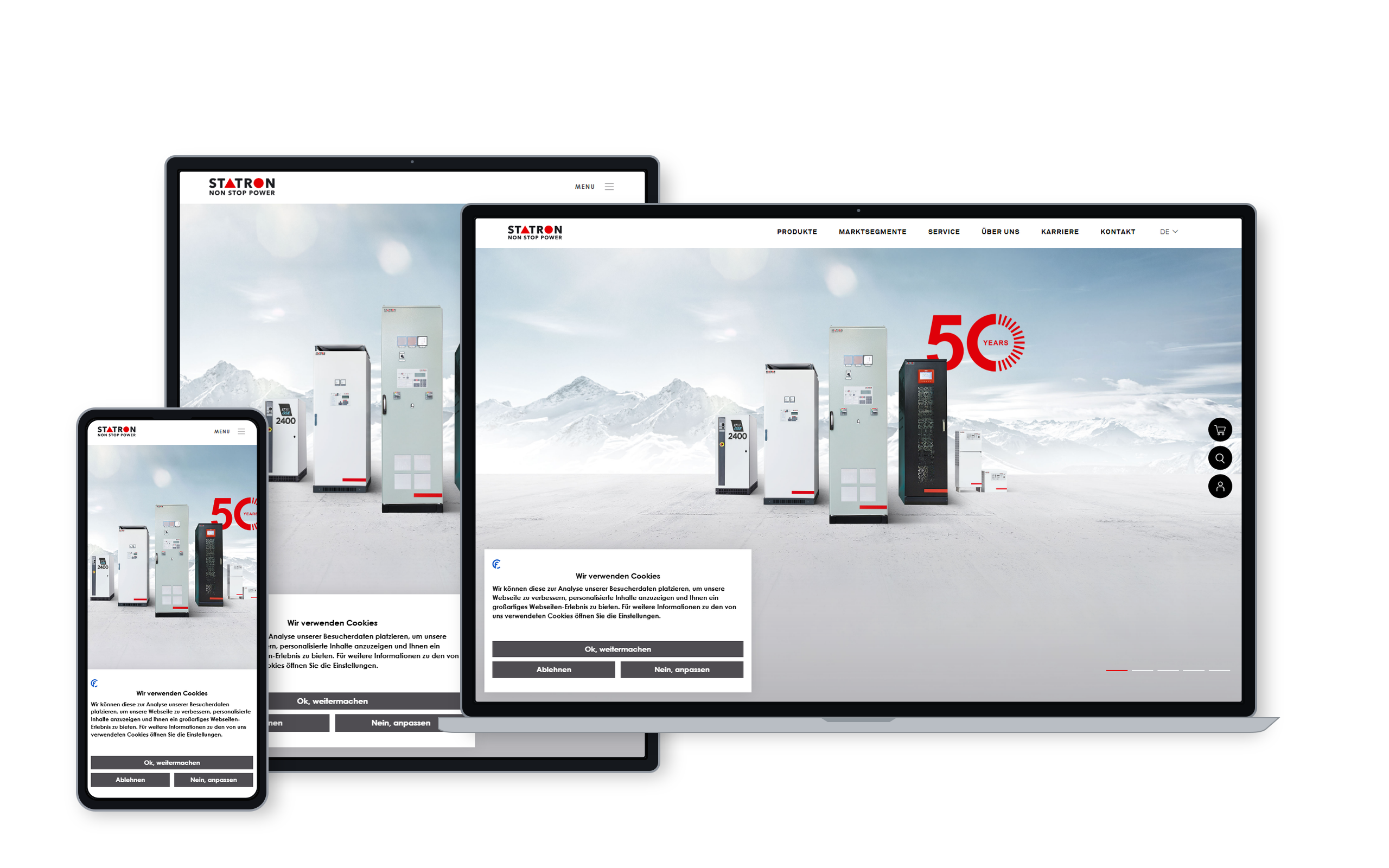 Website Statron AG